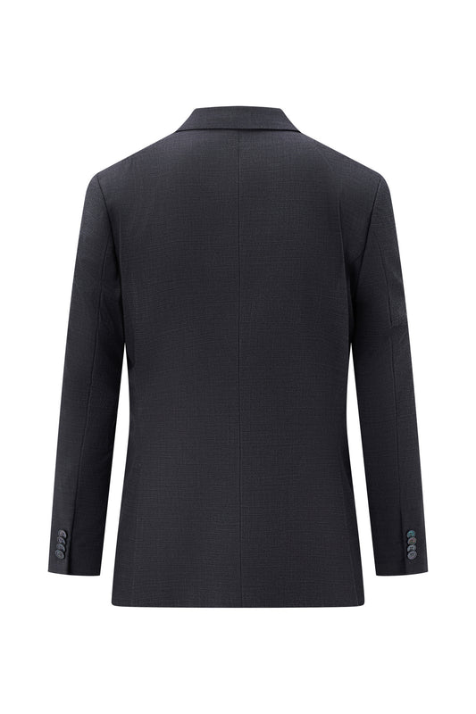 LUXURY | Italy Fabric | Peak Lapel Double Vent Suit Blazer