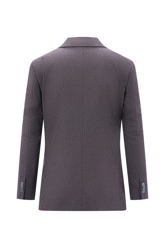 LUXURY | Italy Fabric | Notch Lapel Double Vent Suit Blazer