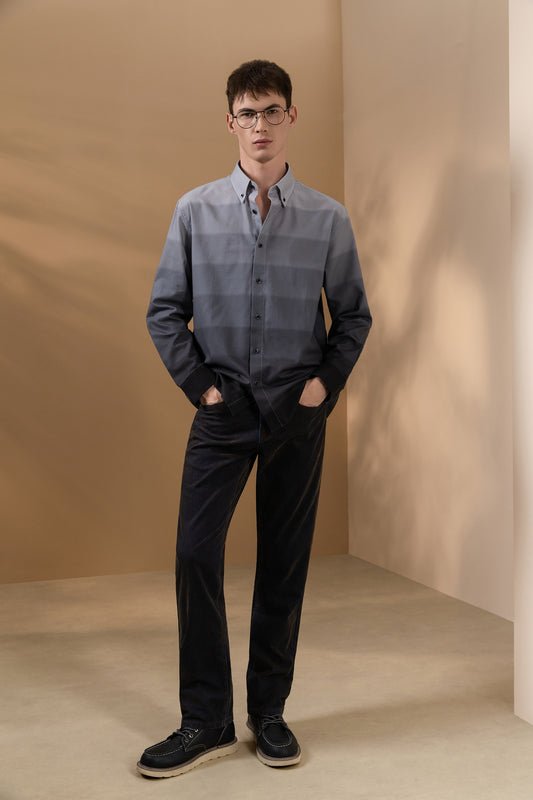 BLAACK | Non-Iron | Pure Cotton Long-Sleeve Casual Shirt