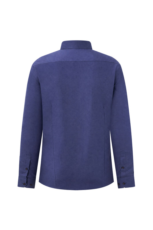 LUXURY | Easy Ironing | Premiun Cotton Silk Long-Sleeve Dress Shirt