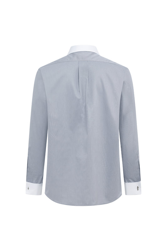 LUXURY | Europe Fabric | Pure Cotton Long-Sleeve Dress Shirt