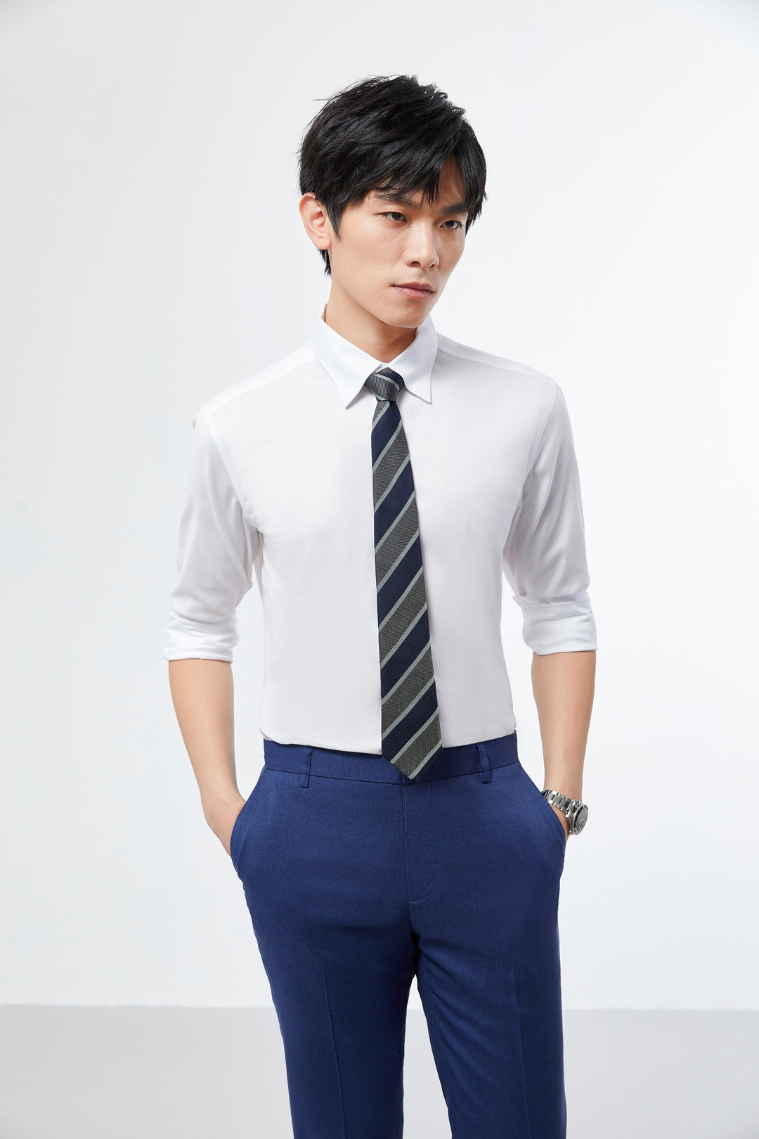 Non-Iron Soft 長袖商務恤衫