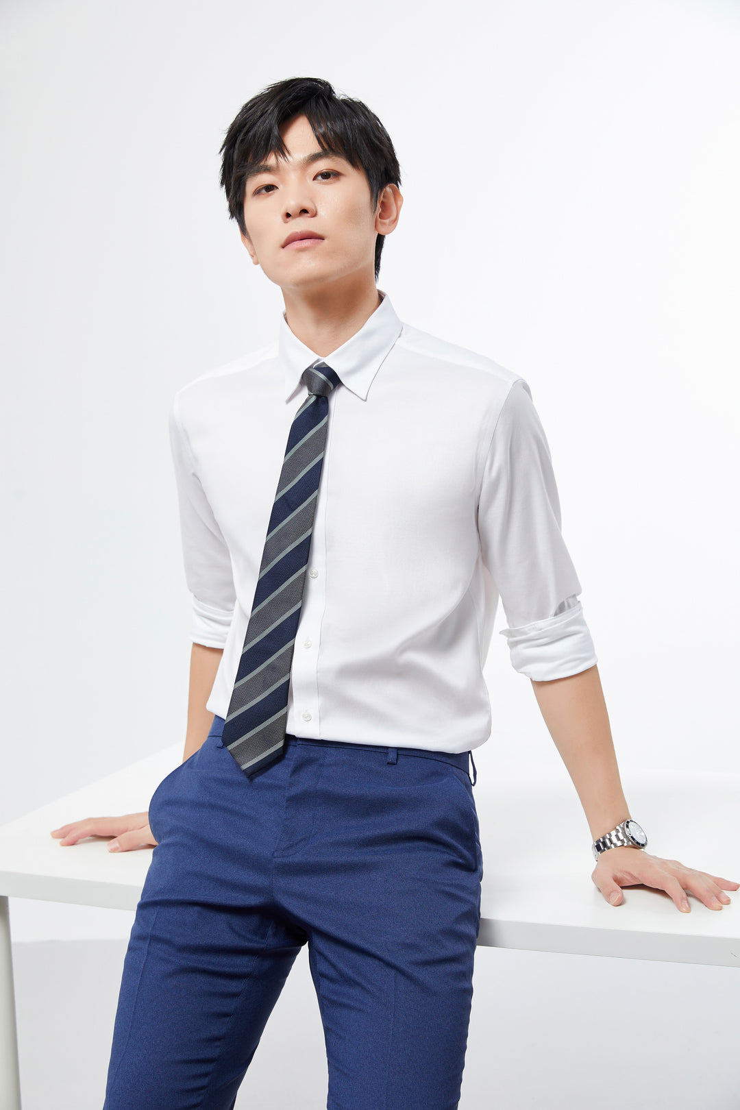 Non-Iron Soft 長袖商務恤衫