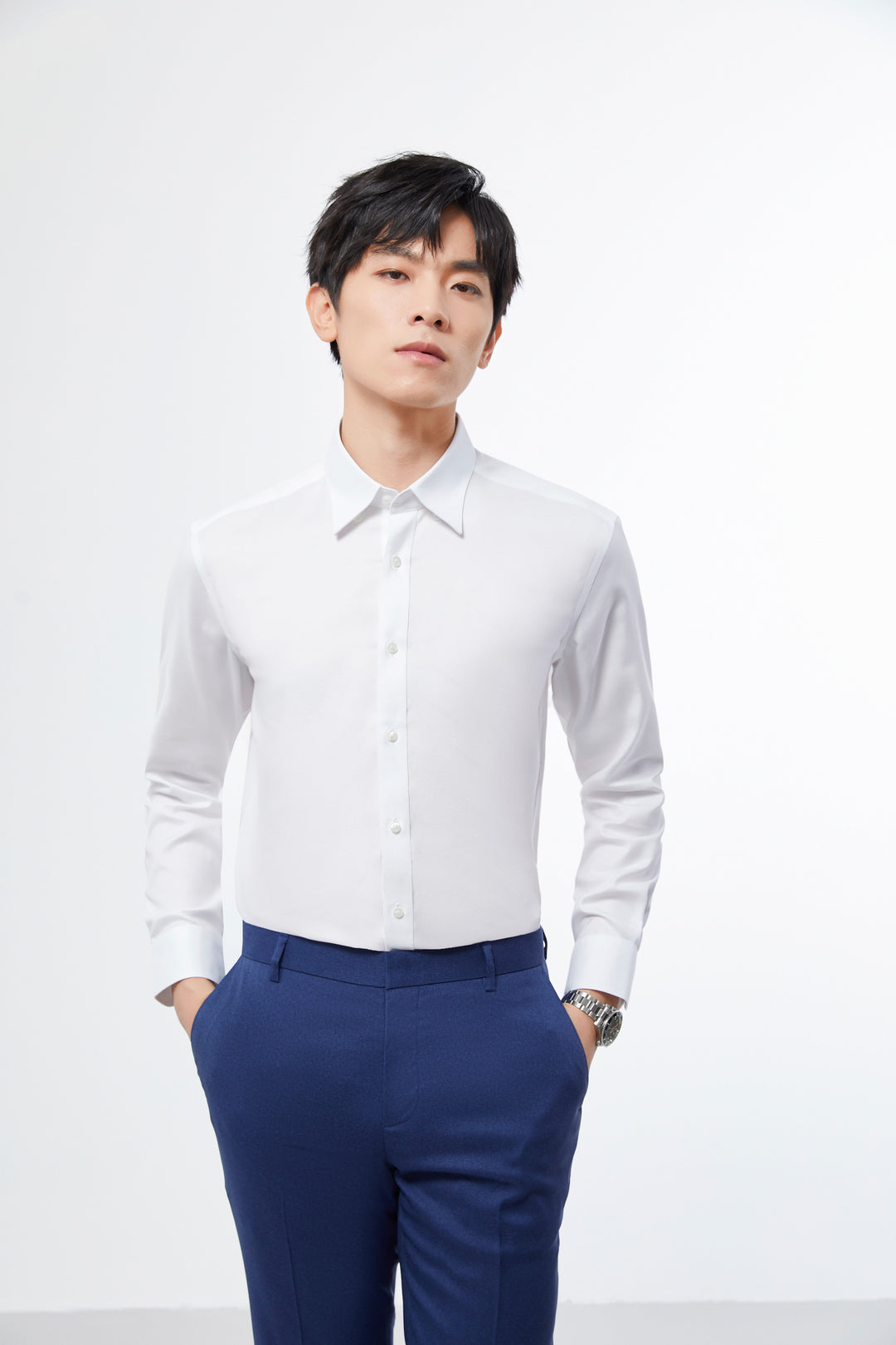 Non-Iron Soft 長袖商務恤衫