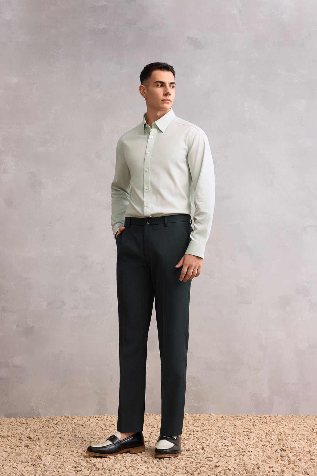 Non-Iron Soft 長袖商務恤衫