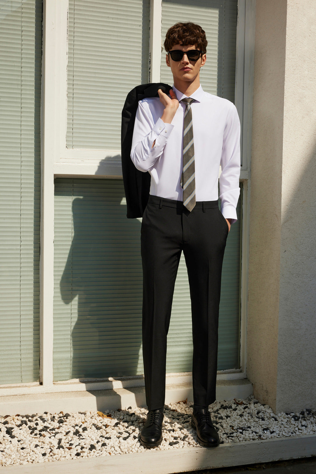 Non-Iron Dry 長袖商務恤衫