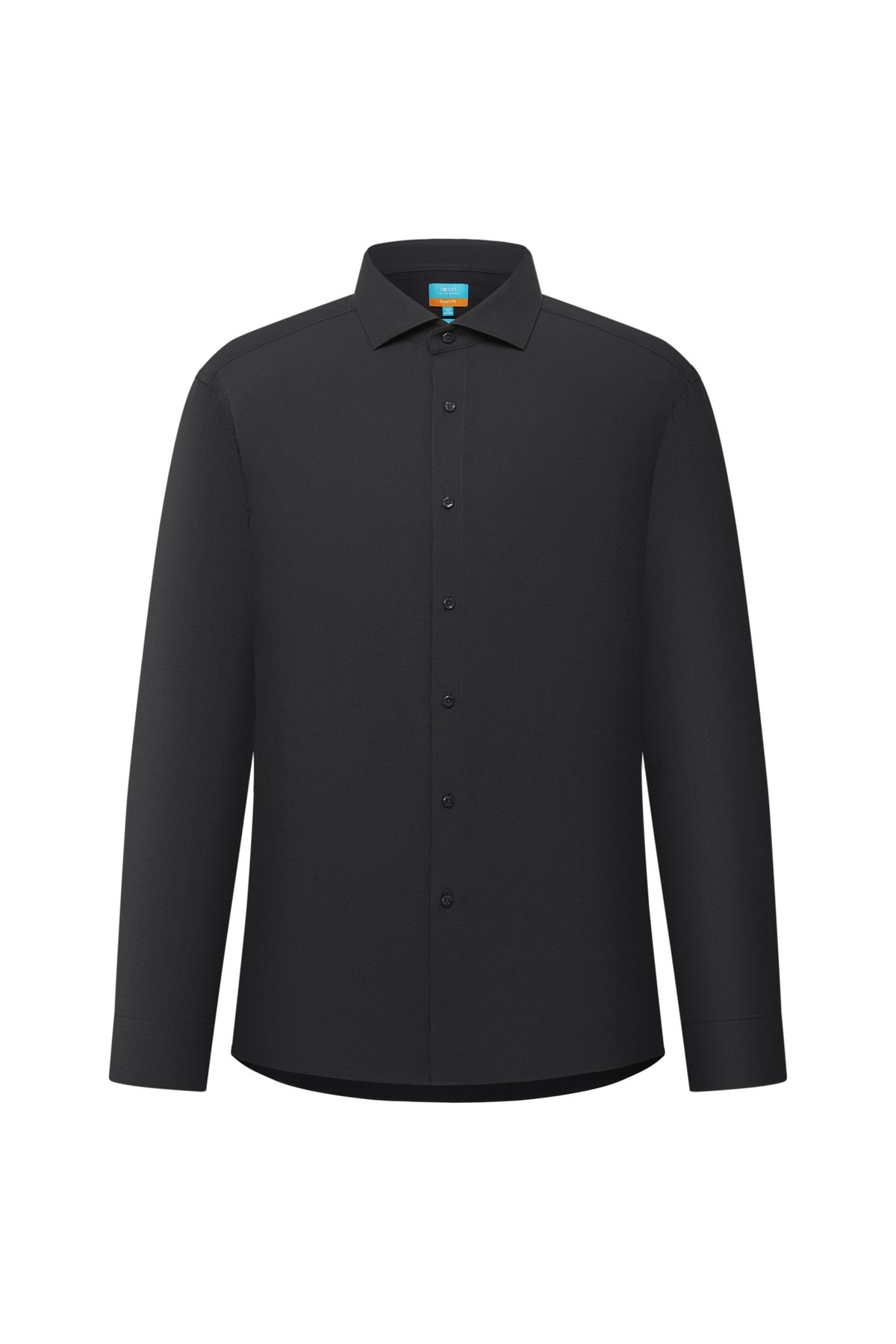 G2000 MAN-non-iron-poplin-long-sleeve-dress-shirt-26122562-Black