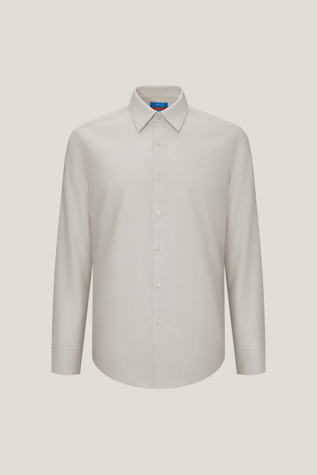 G2000 MAN-non-iron-dry-long-sleeve-dress-shirt-36122632-Beige