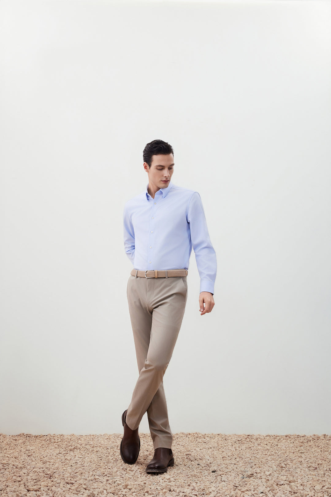 Non-Iron Dry 長袖商務恤衫