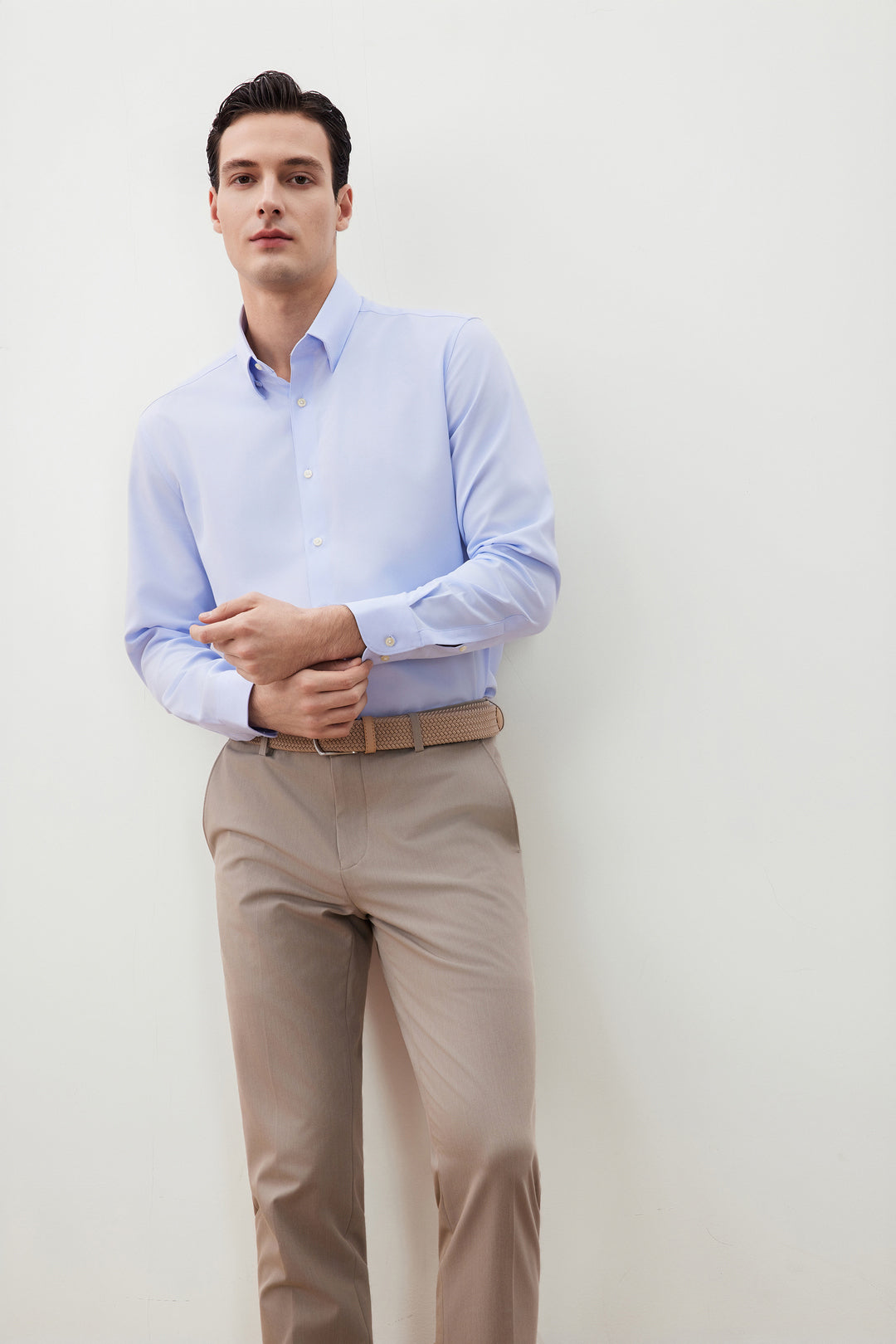 Non-Iron Dry 長袖商務恤衫