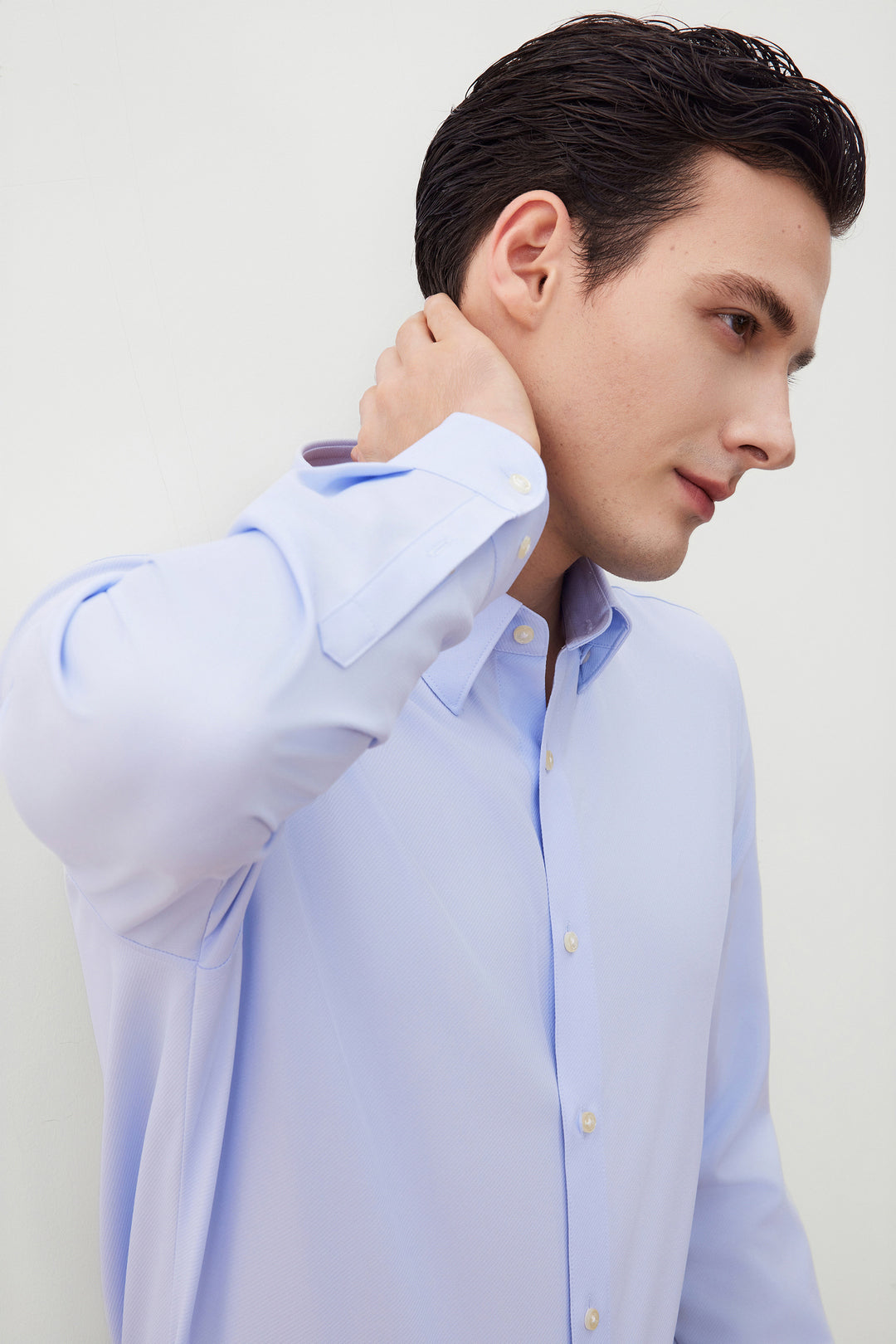 Non-Iron Dry 長袖商務恤衫