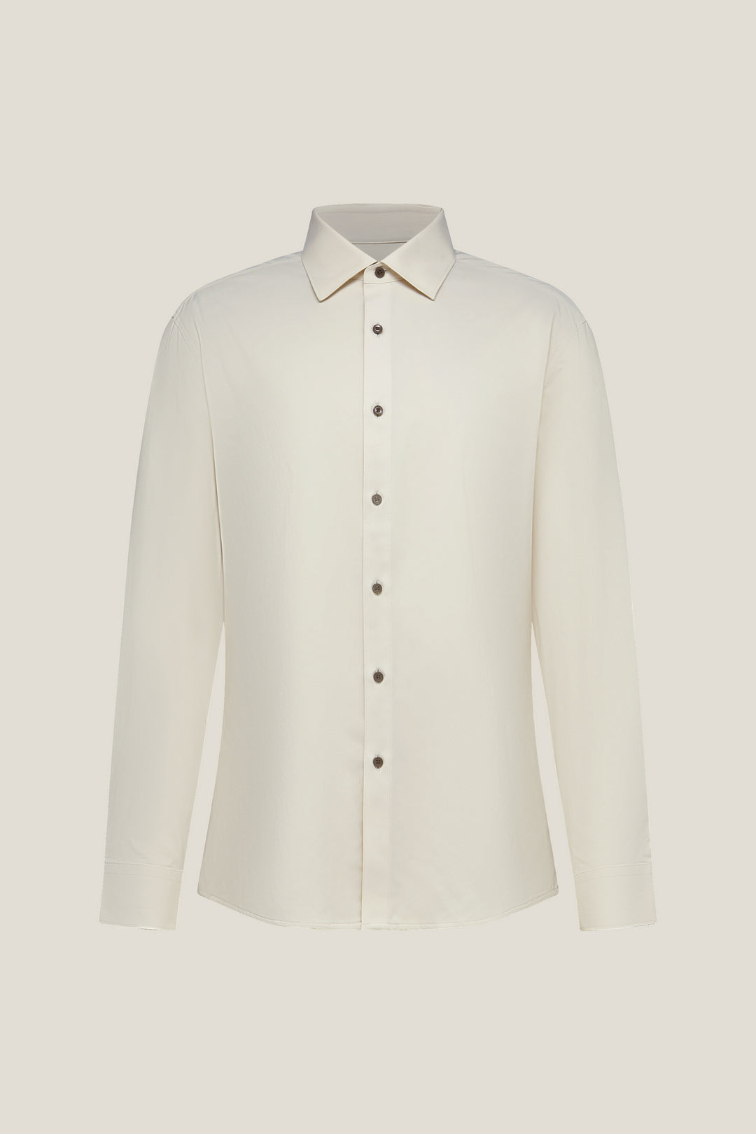 G2000 MAN-non-iron-long-sleeve-dress-shirt-41123282-Beige