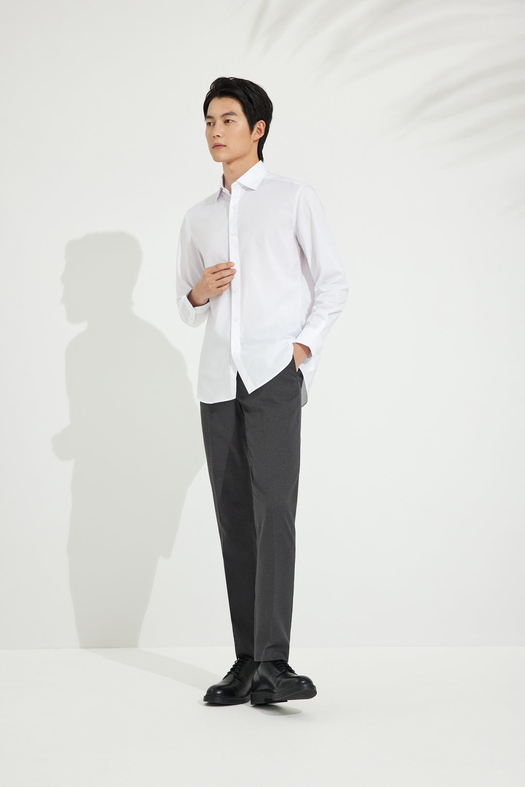 Non-Iron 長袖商務恤衫