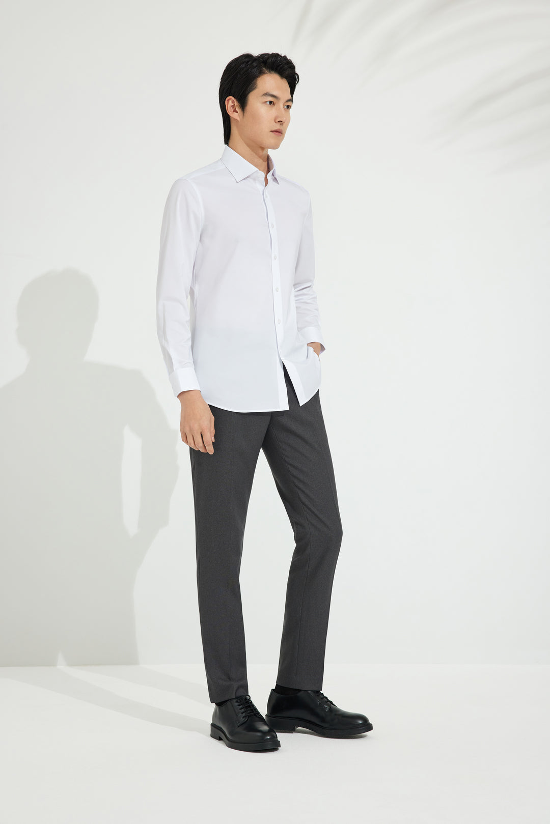 Non-Iron 長袖商務恤衫