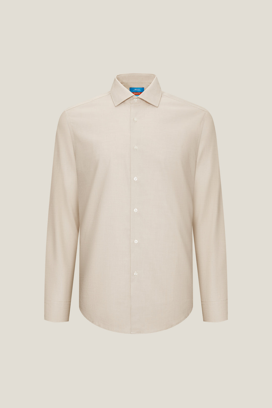 G2000 MAN-non-iron-smooth-long-sleeve-dress-shirt-41123552-Beige