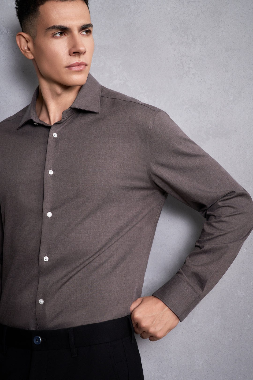 Non-Iron Smooth 長袖商務恤衫