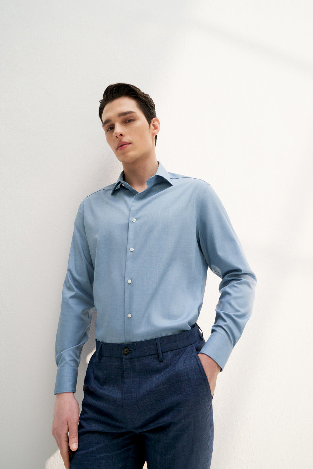 Non-Iron Smooth 長袖商務恤衫