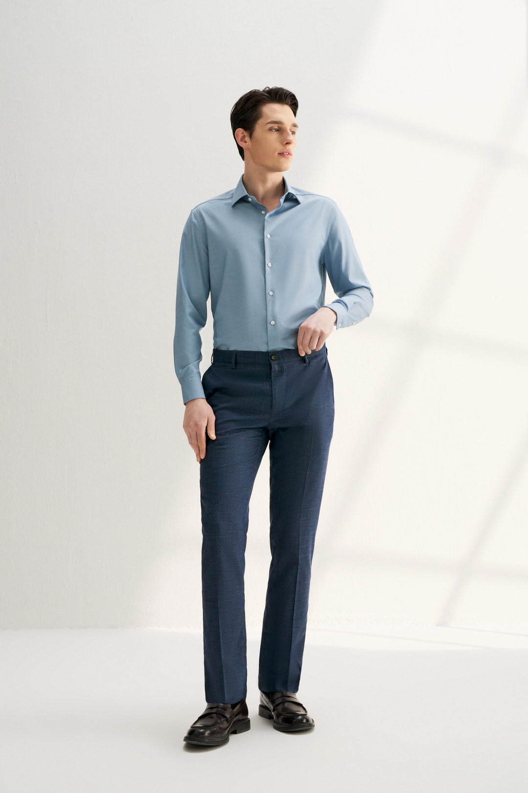 Non-Iron Smooth 長袖商務恤衫