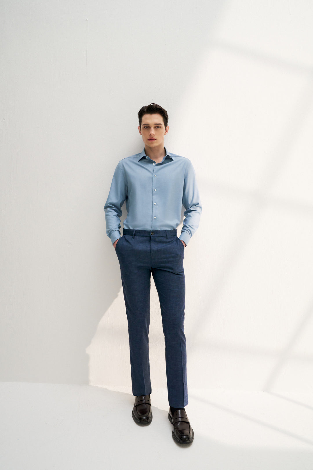 Non-Iron Smooth 長袖商務恤衫