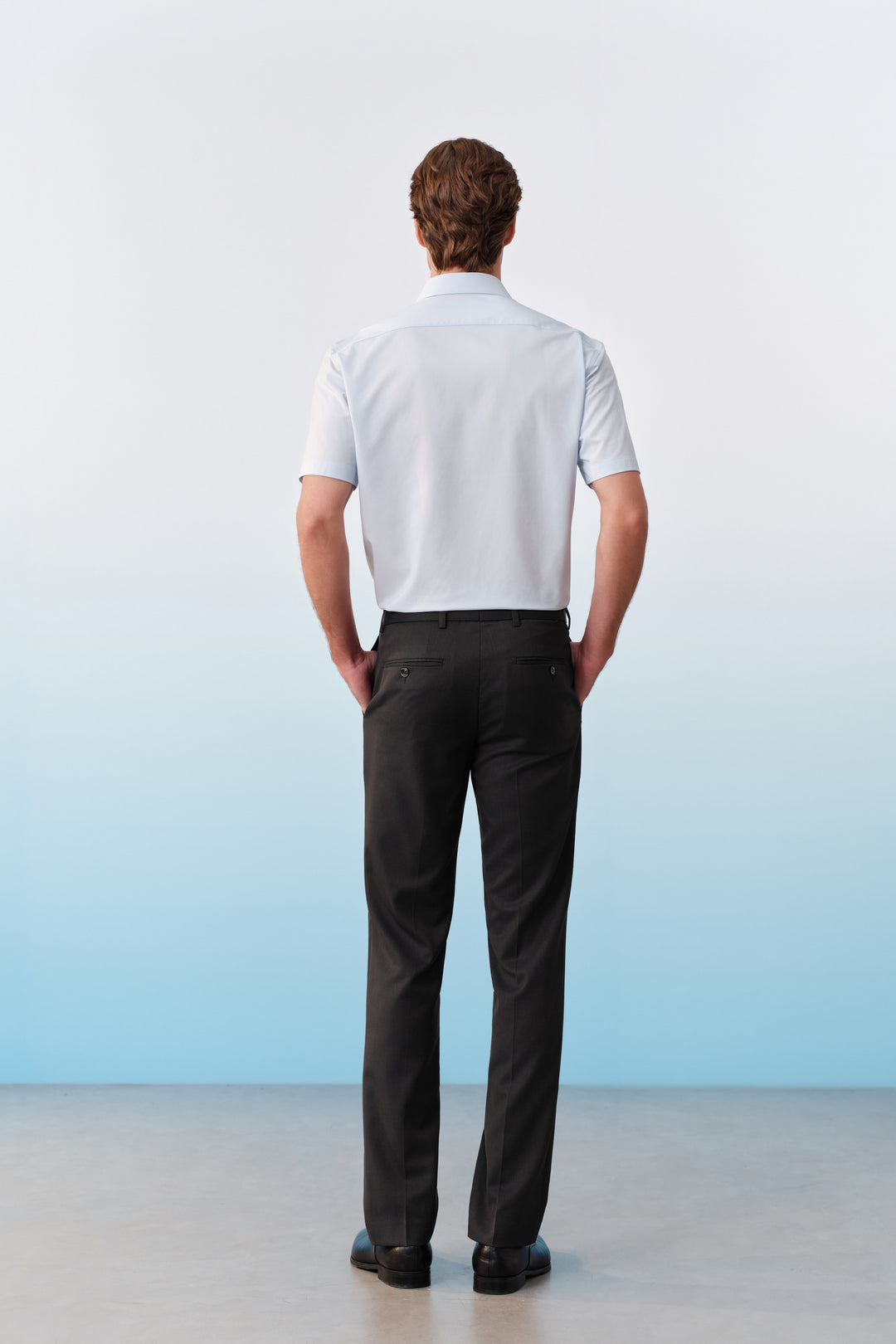 Non-Iron 短袖商務恤衫
