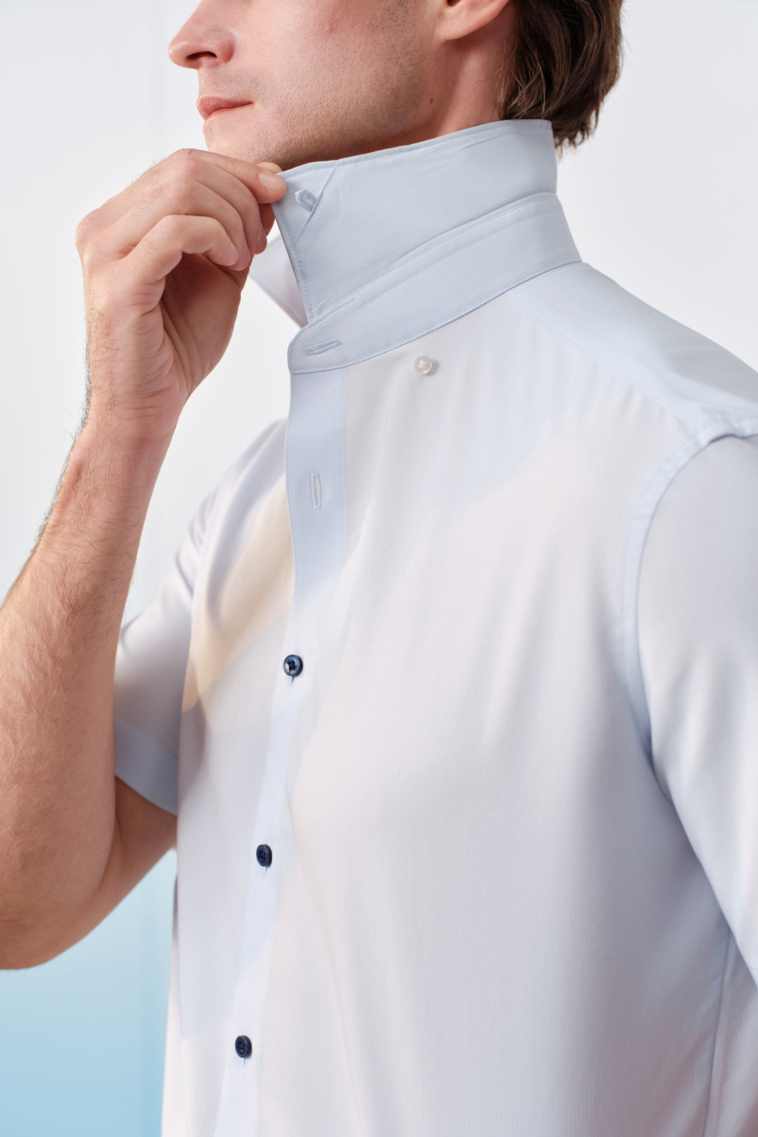 Non-Iron 短袖商務恤衫