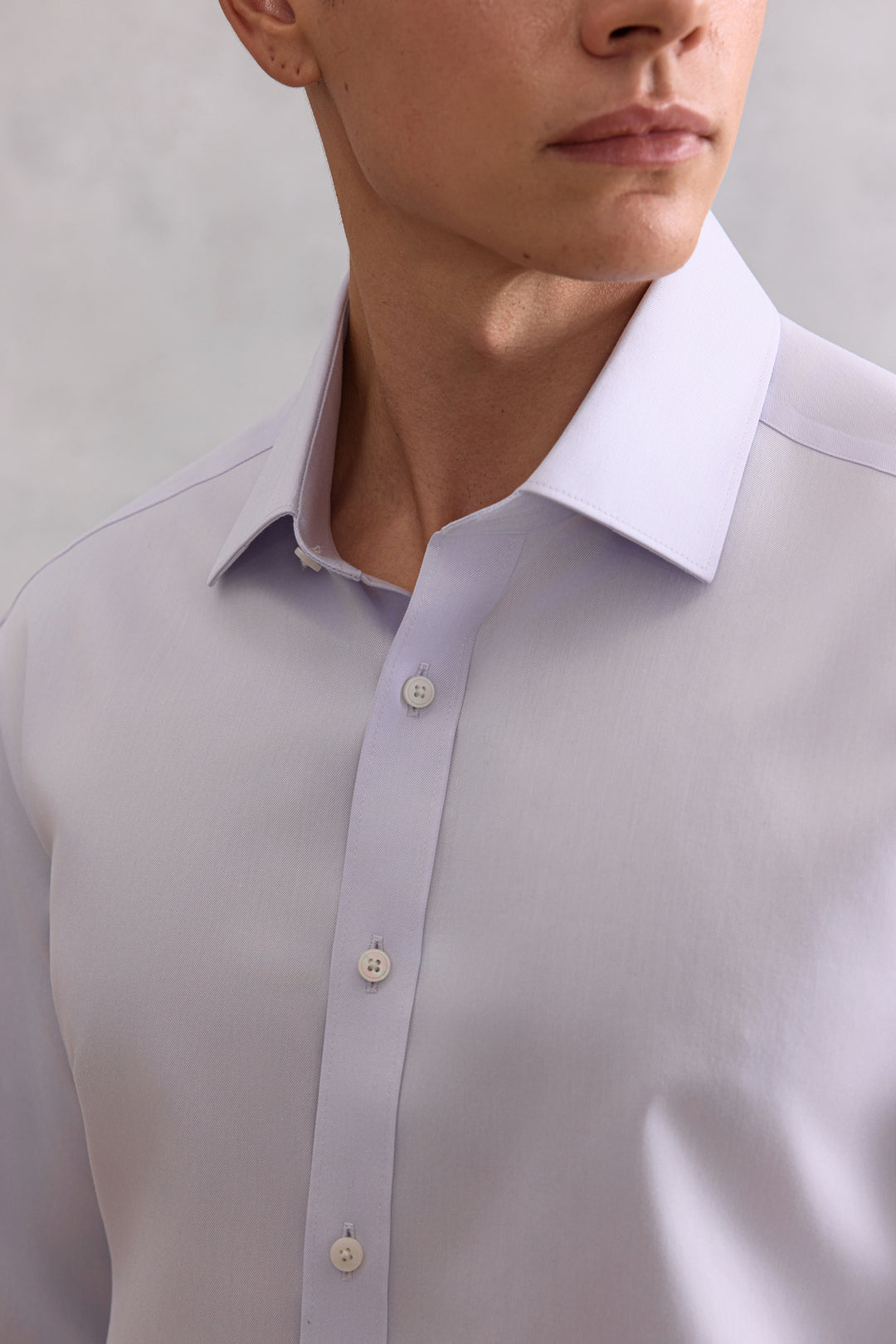 Non-Iron Cotton 長袖商務恤衫