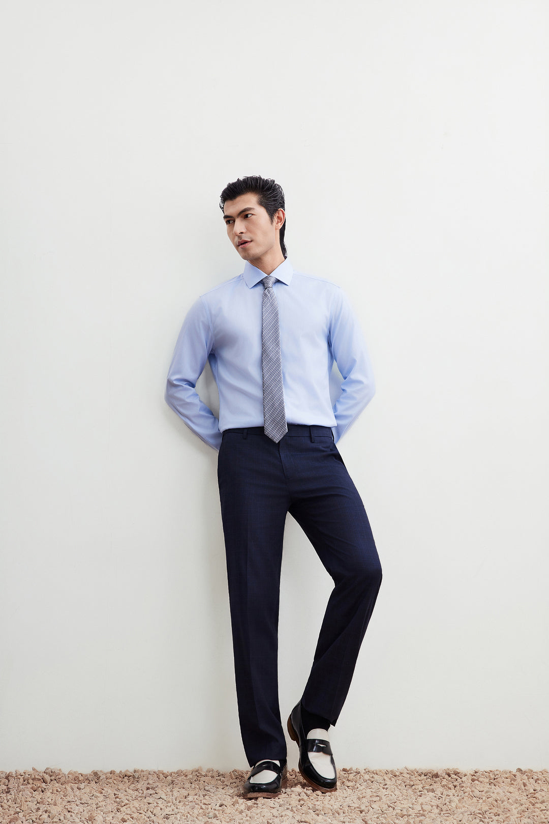 Non-Iron 長袖商務恤衫