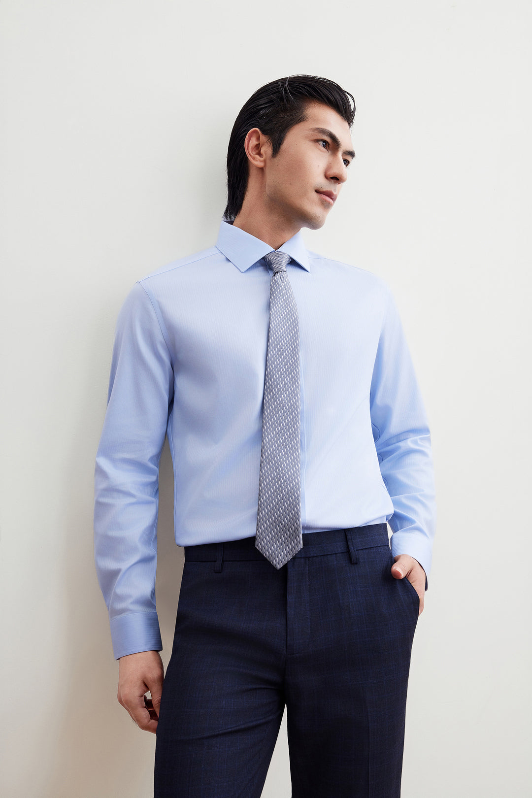 Non-Iron 長袖商務恤衫