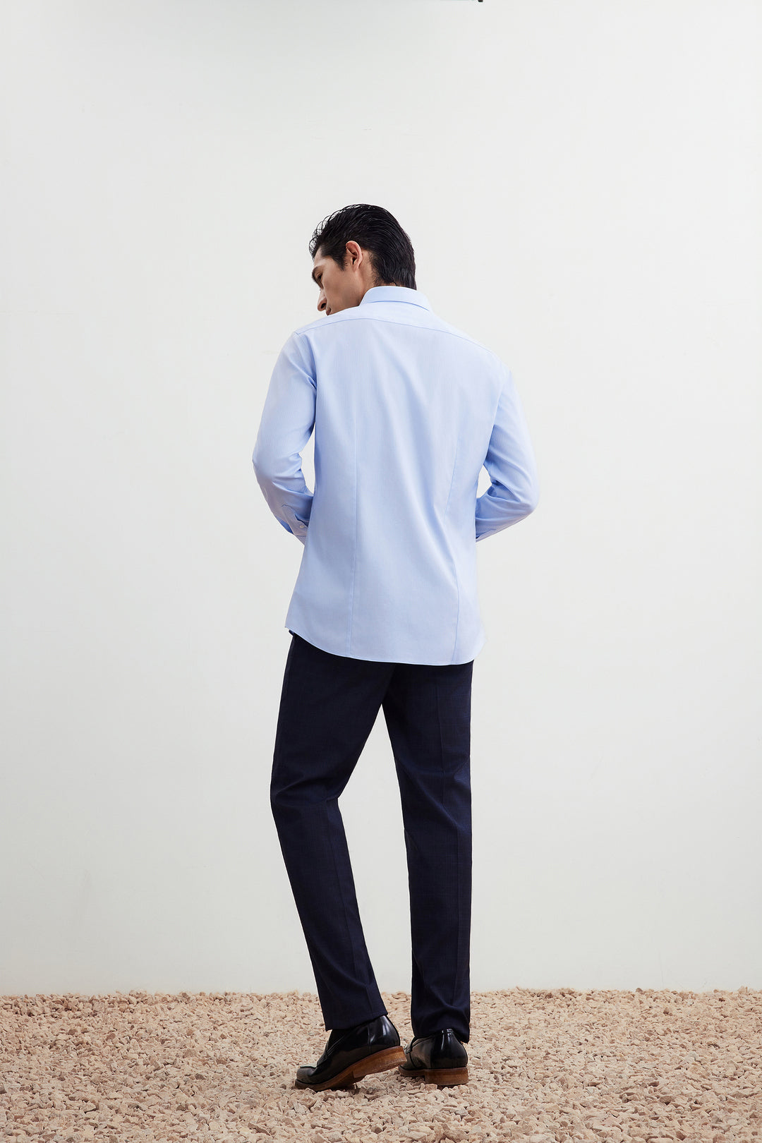 Non-Iron 長袖商務恤衫