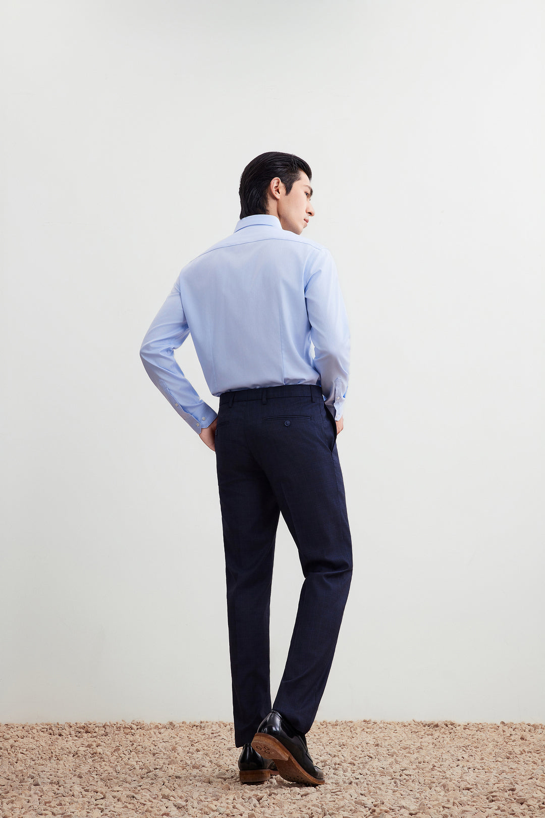 Non-Iron 長袖商務恤衫