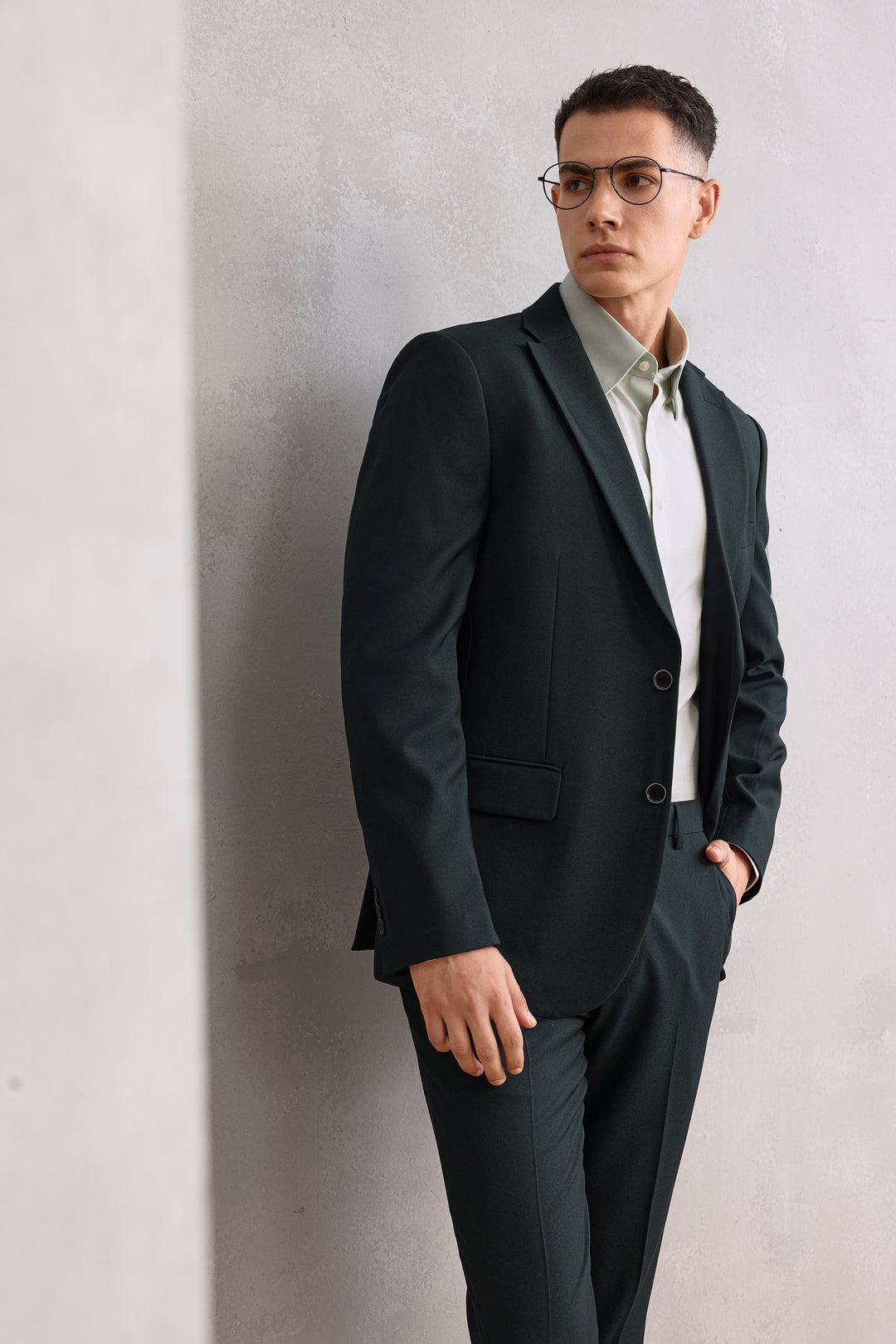 G2000 MAN-teflon-suit-blazer-56112012-Green