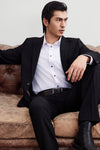 G2000 MAN-anti-bacterial-suit-blazer-56113116-Black