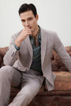 G2000 MAN-anti-bacterial-suit-blazer-56113433-Beige