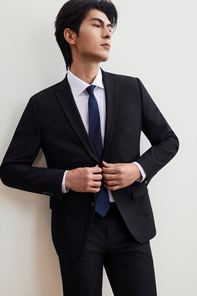 G2000 MAN-multi-way-stretch-suit-blazer-56113511-Black