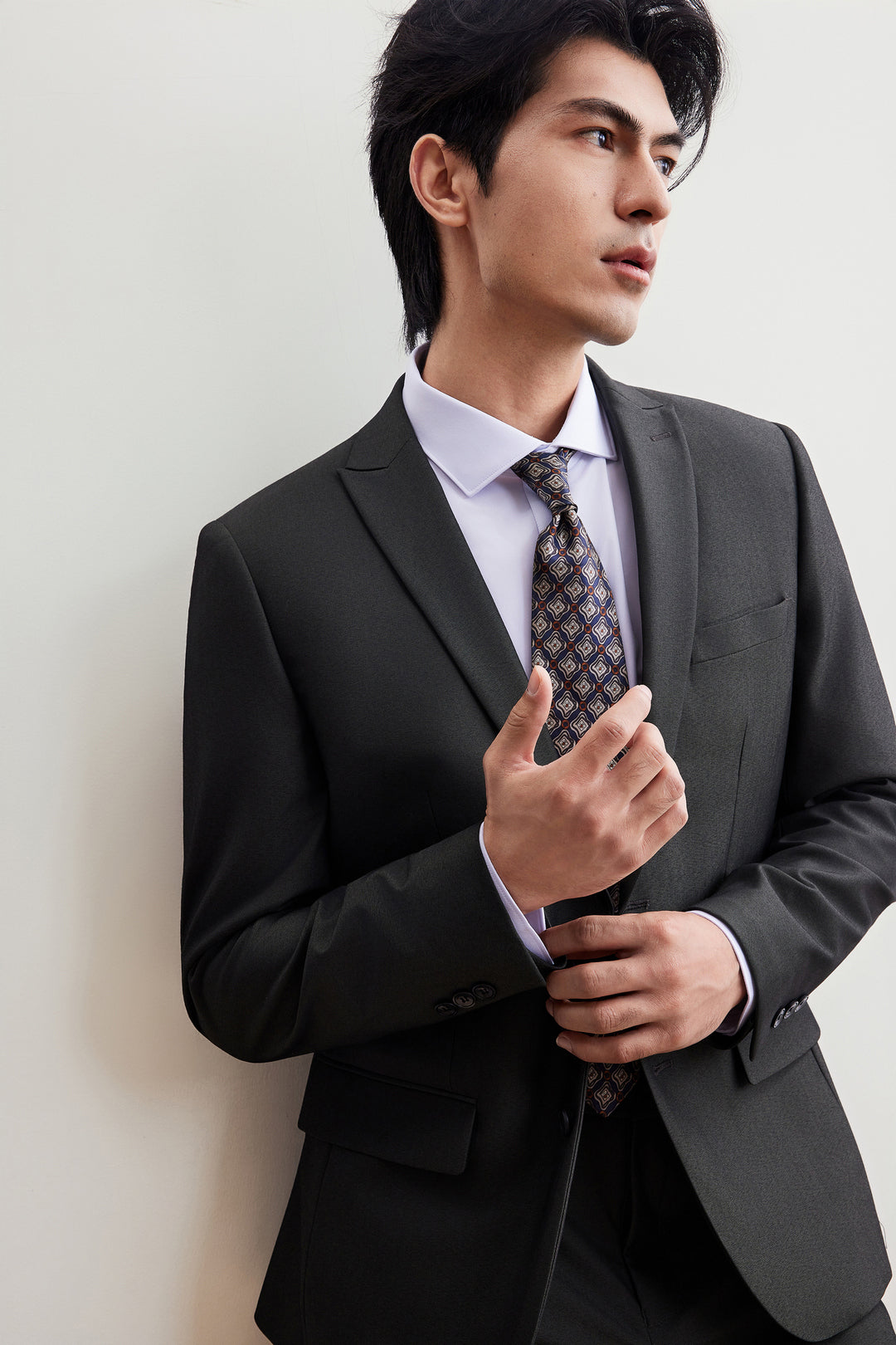 G2000 MAN-multi-way-stretch-suit-blazer-56113512-Green