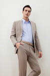 G2000 MAN-multi-way-stretch-suit-blazer-56113513-Beige