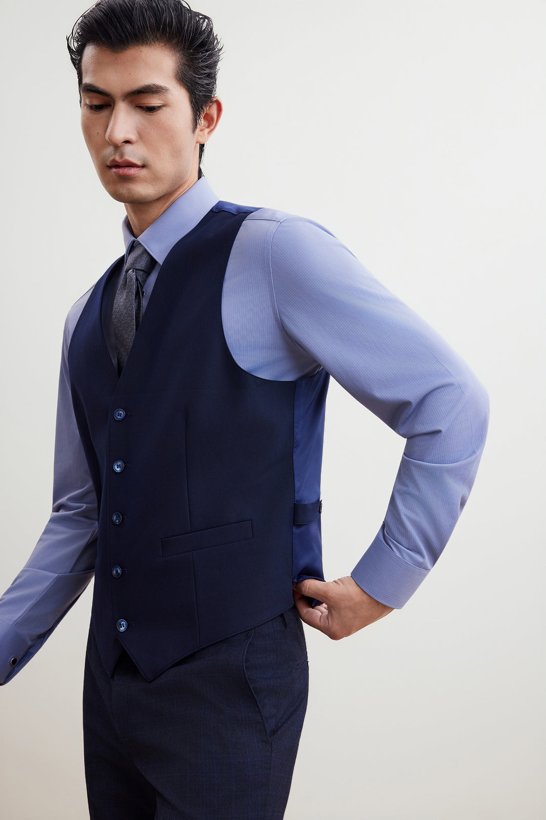 Multi-Way Stretch 西裝背心