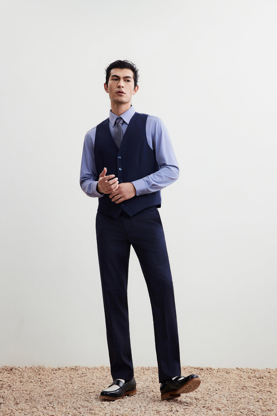 Multi-Way Stretch 西裝背心