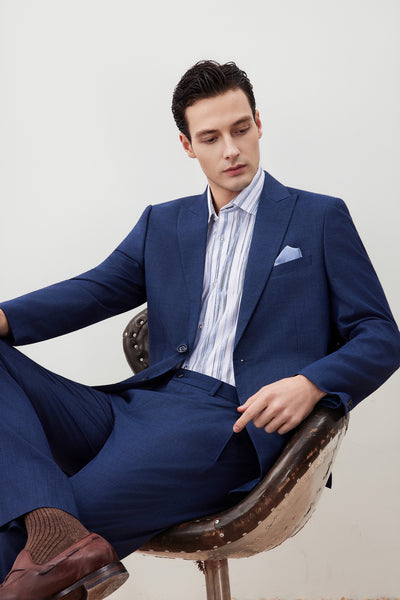 G2000 MAN-anti-bacterial-suit-blazer-56113556-Blue