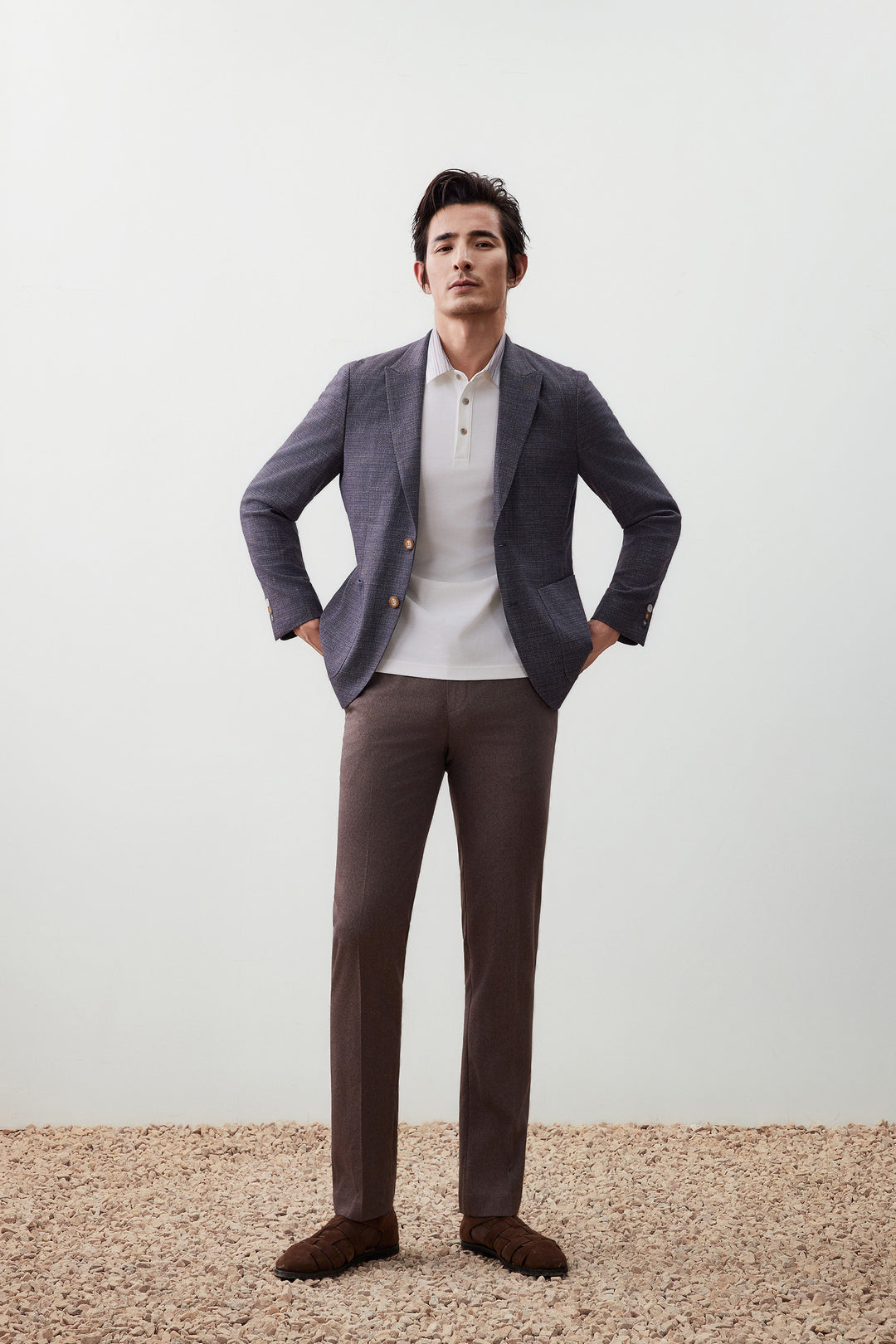 Jacquard 獨立西裝外套