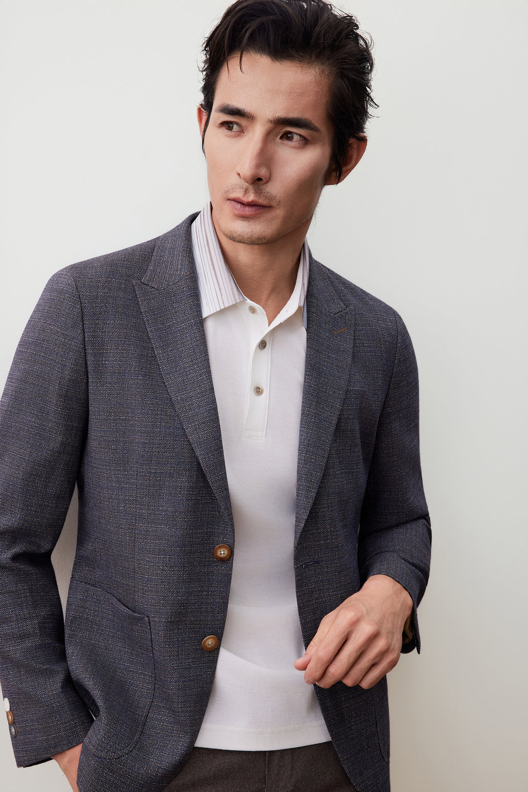 Jacquard 獨立西裝外套