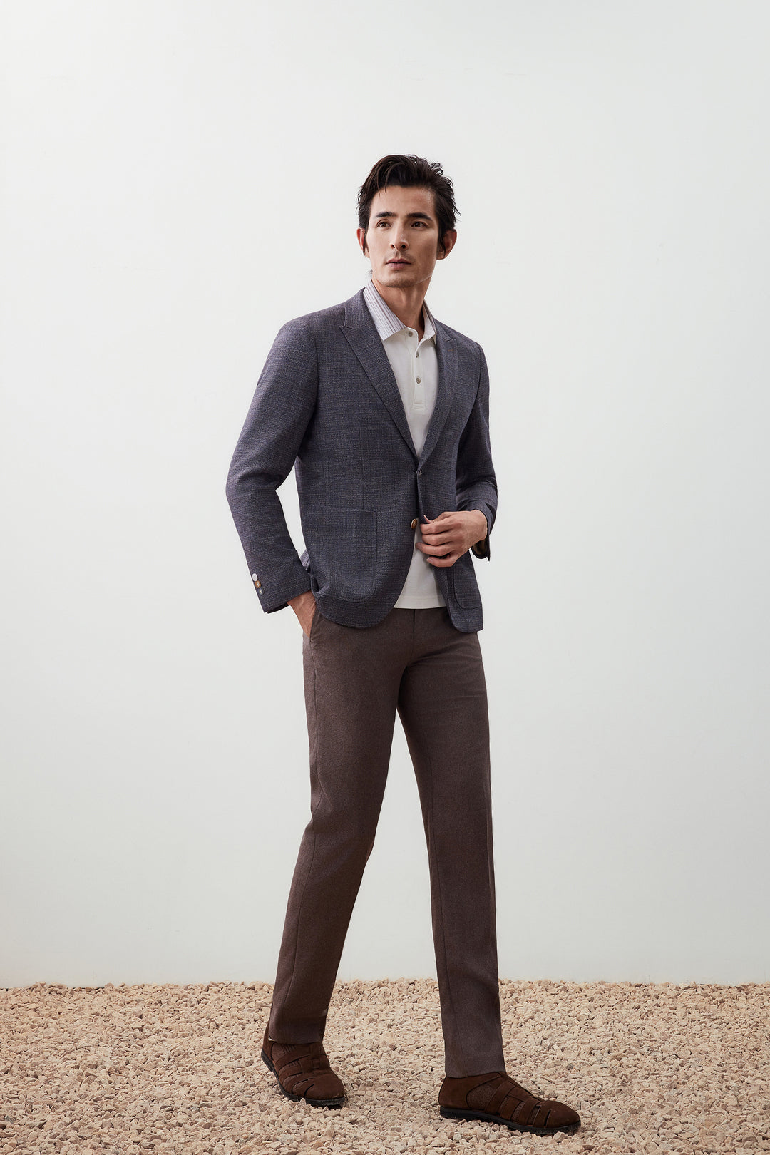 Jacquard 獨立西裝外套