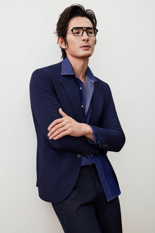 G2000 MAN-polyester-blend-blazer-56113761-Blue