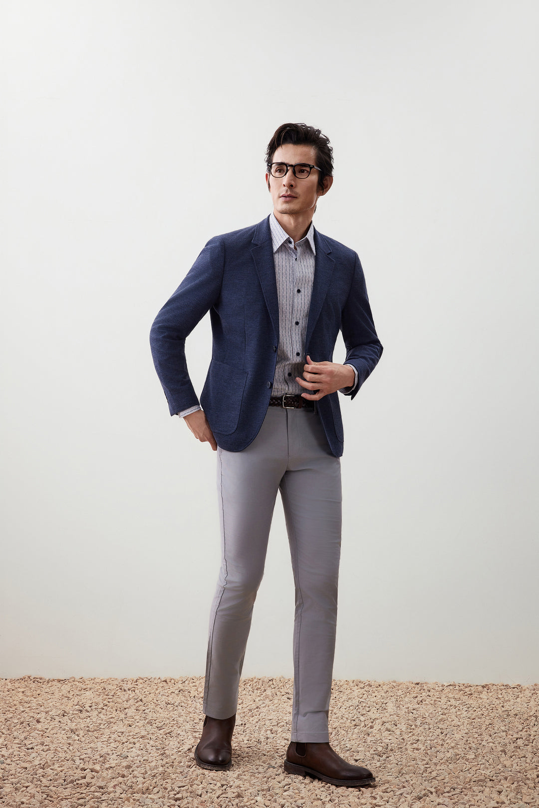 Jacquard 獨立西裝外套