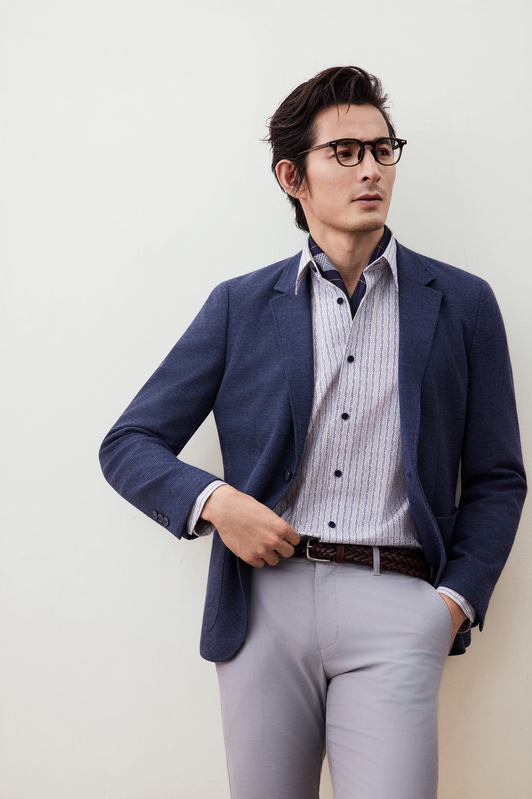 Jacquard 獨立西裝外套