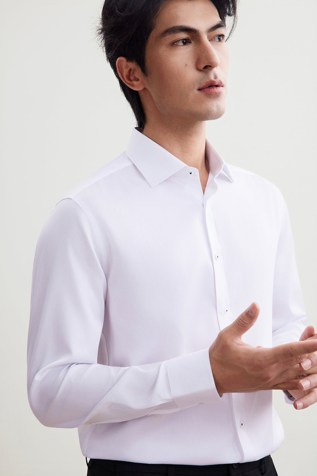 Non-Iron 長袖商務恤衫