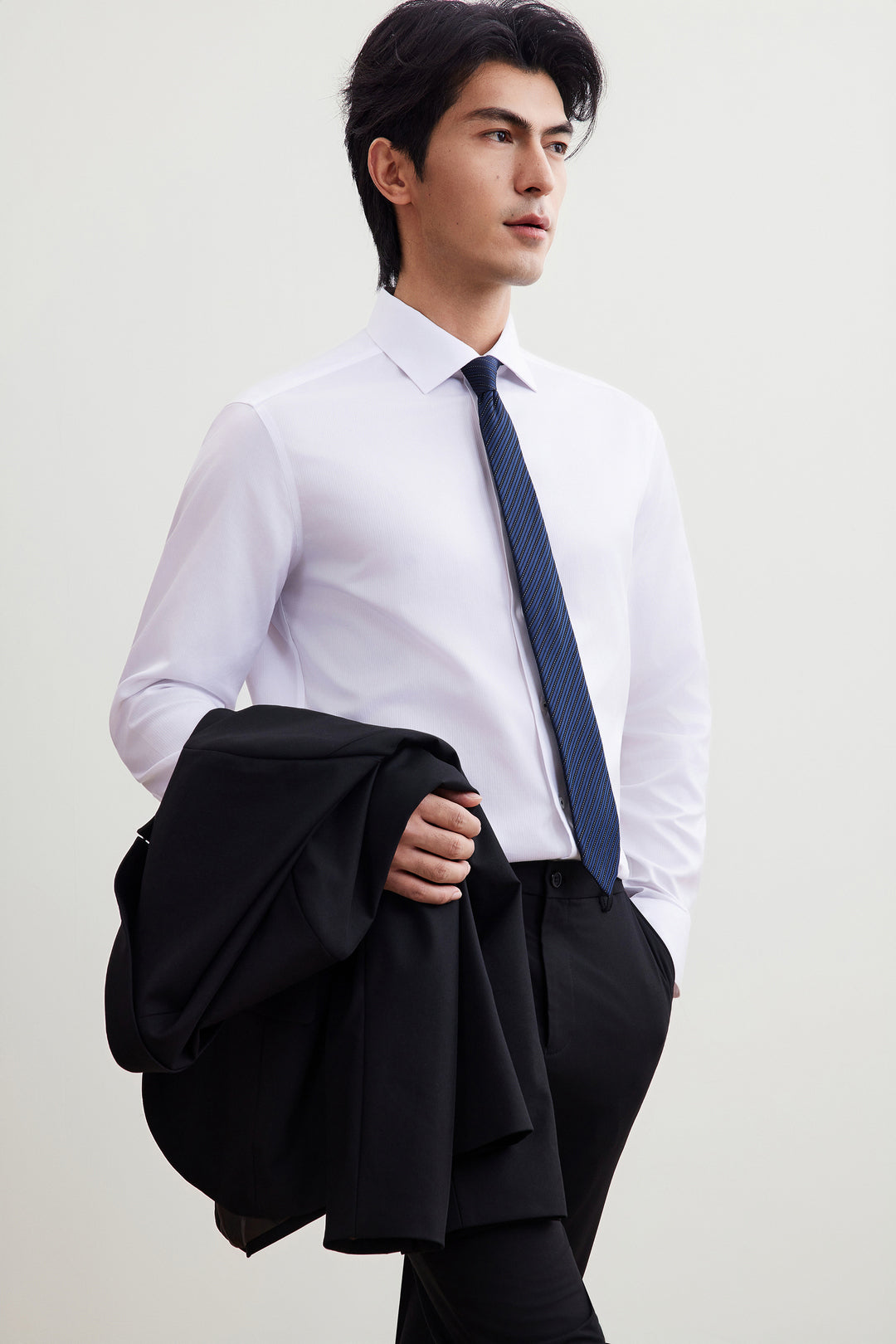 Non-Iron 長袖商務恤衫