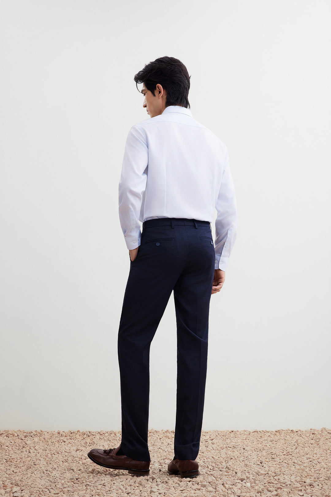 Non-Iron 長袖商務恤衫