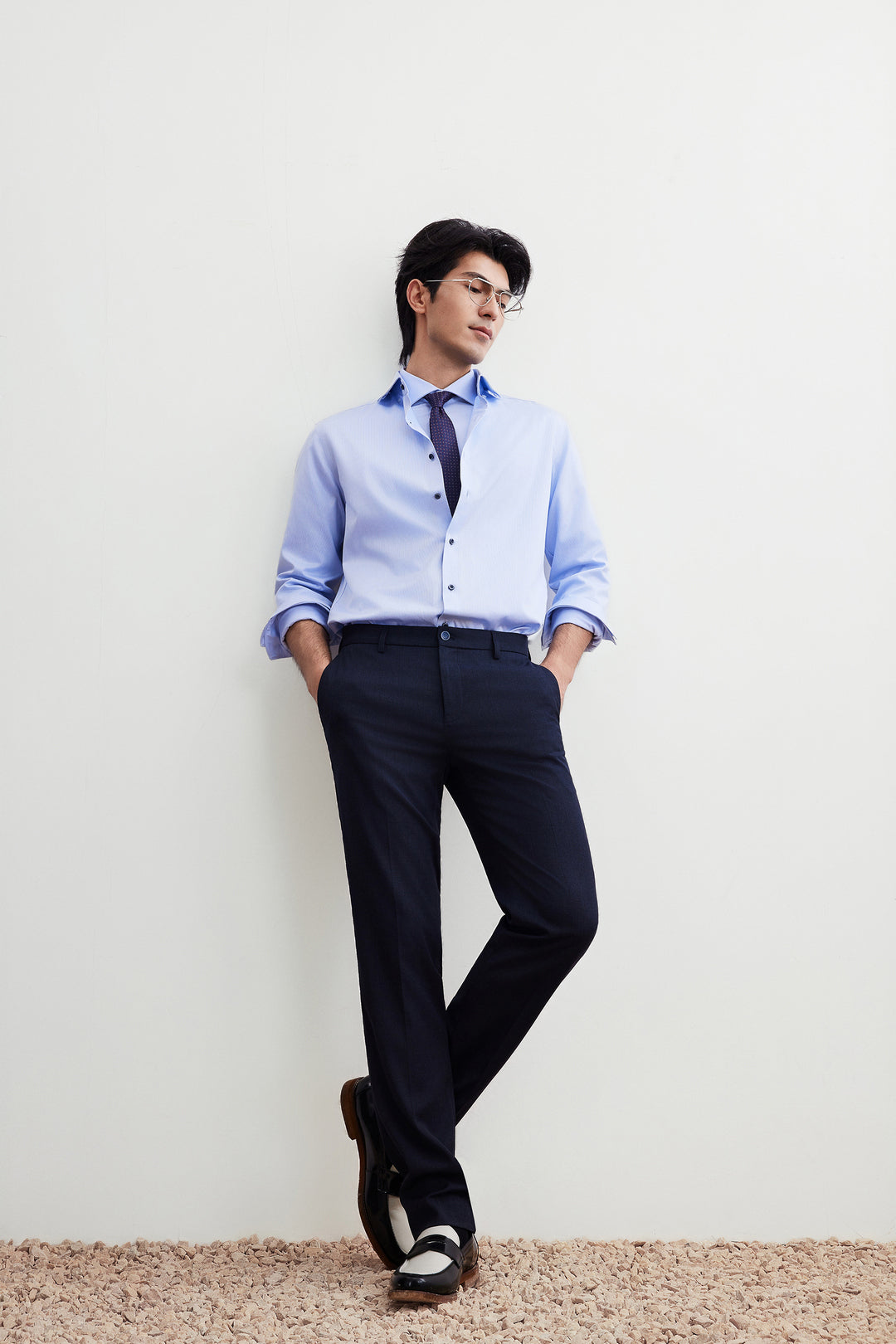 Non-Iron 長袖商務恤衫