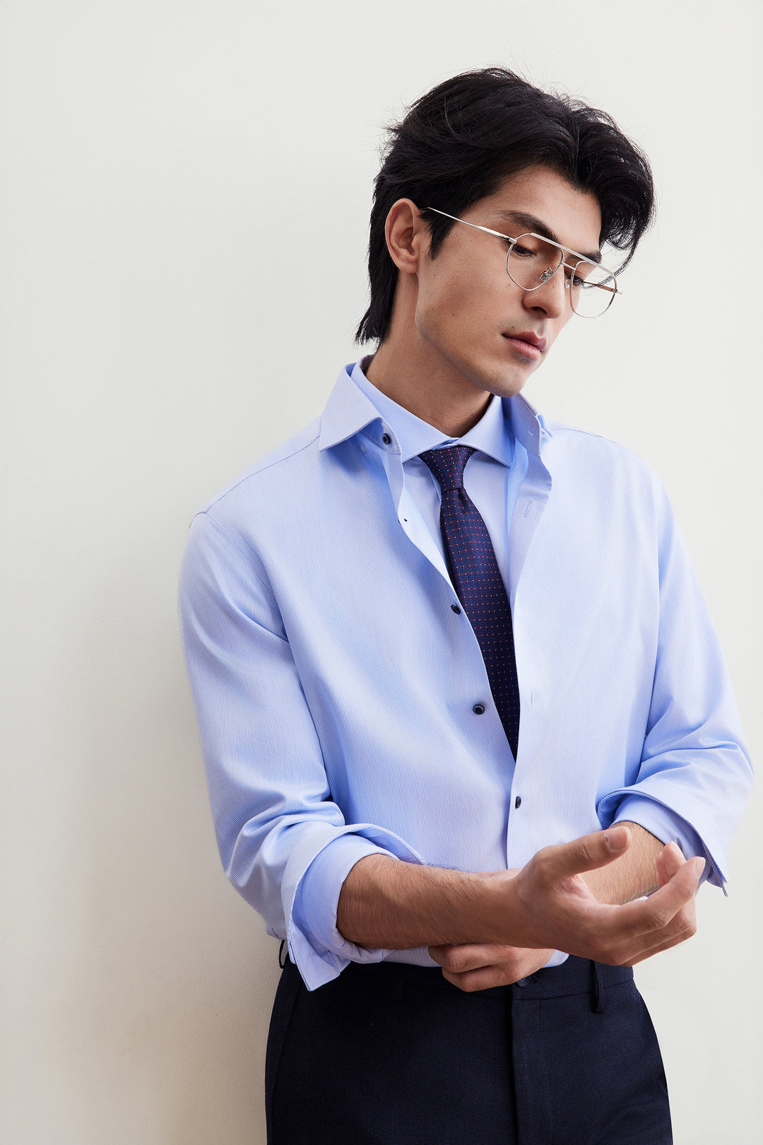 Non-Iron 長袖商務恤衫